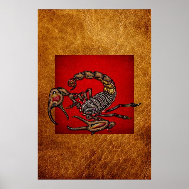 Affiches Scorpion [impression 20x30] (Devant)