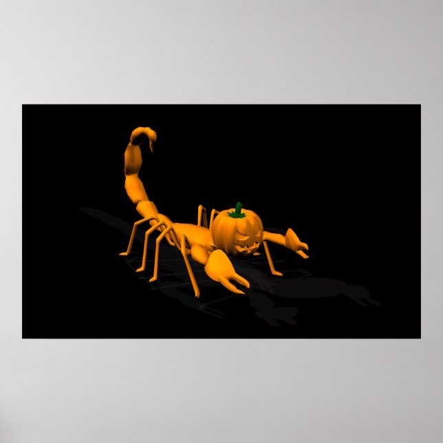 Affiches Scorpion orange (Devant)