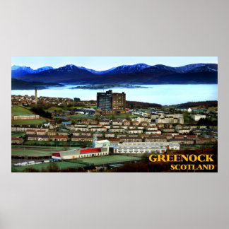 Affiches scotland de greenock