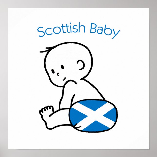Affiches Scottish Baby (Devant)
