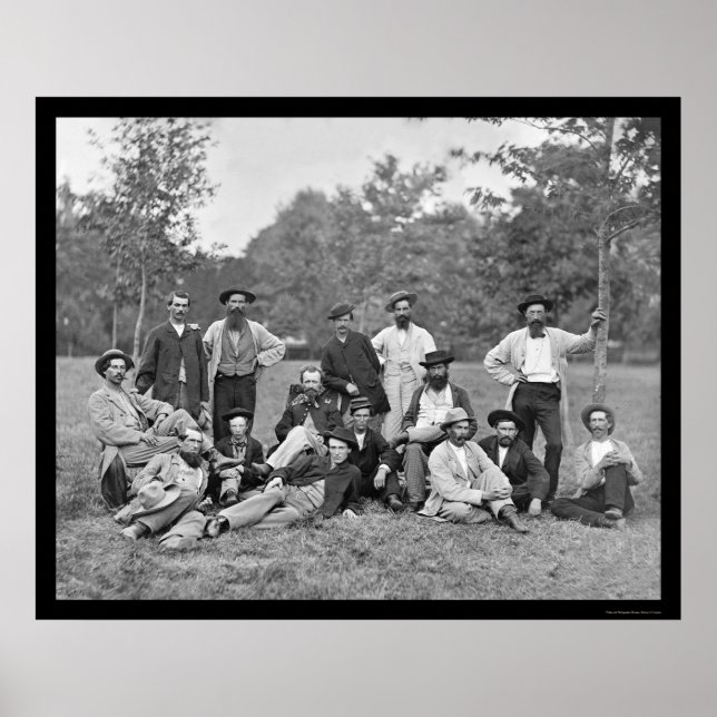 Affiches Scouts et Guides de l'Armée du Potomac 1864 (Devant)