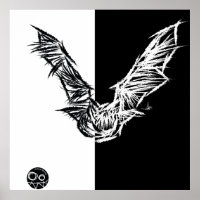Scratchy Bat Poster/Impr 1