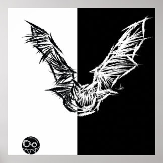 Affiches Scratchy Bat Poster/Impr 1