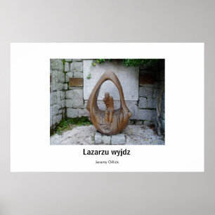Affiches Sculpture en wyjdz de Lazarzu