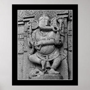 Affiches Sculpture Of Lord Ganesha