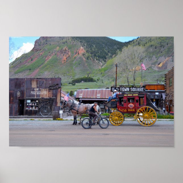 Affiches Se déplacer à Silverton, Colorado (Devant)