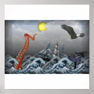Affiches Sea Monster