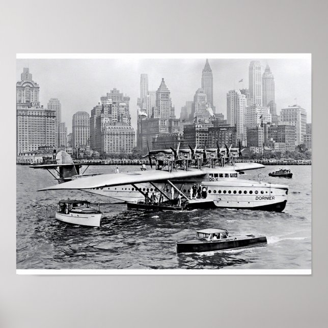 Affiches Sea Plane visite la grosse pomme (Devant)