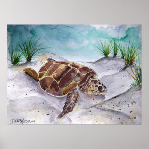 Affiches sea_turtle_painting_2