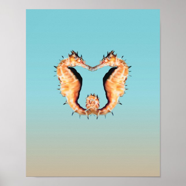 Affiches Seahorses Courting (Devant)
