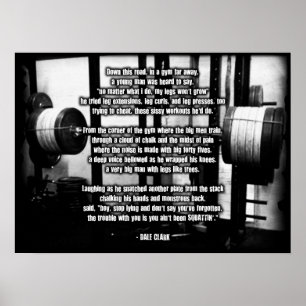 Affiches Séance d'entraînement de motivation