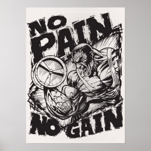 Affiches Séance d'entraînement de motivation
