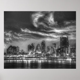 Affiches Seattle Skyline