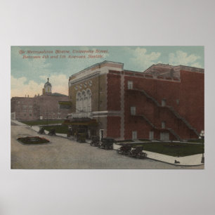 Affiches Seattle, WA - Métropolitain