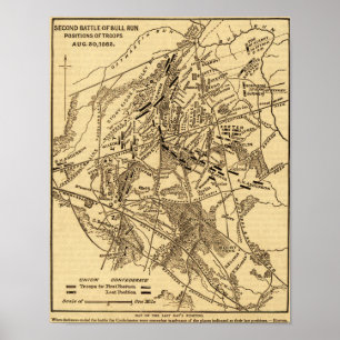 Affiches Second Battle of Bull Run 6
