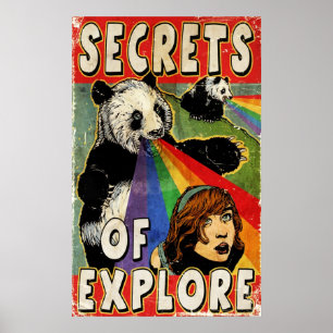 AFFICHES SECRETS D'EXPLORATION !