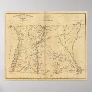 Affiches Secteur de Williamsburgh, la Caroline du Sud