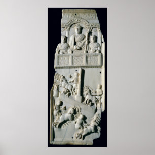 Affiches Section d'un diptyque