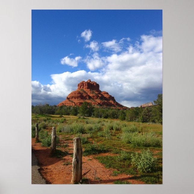 Affiches Sedona - Bell Rock (Devant)