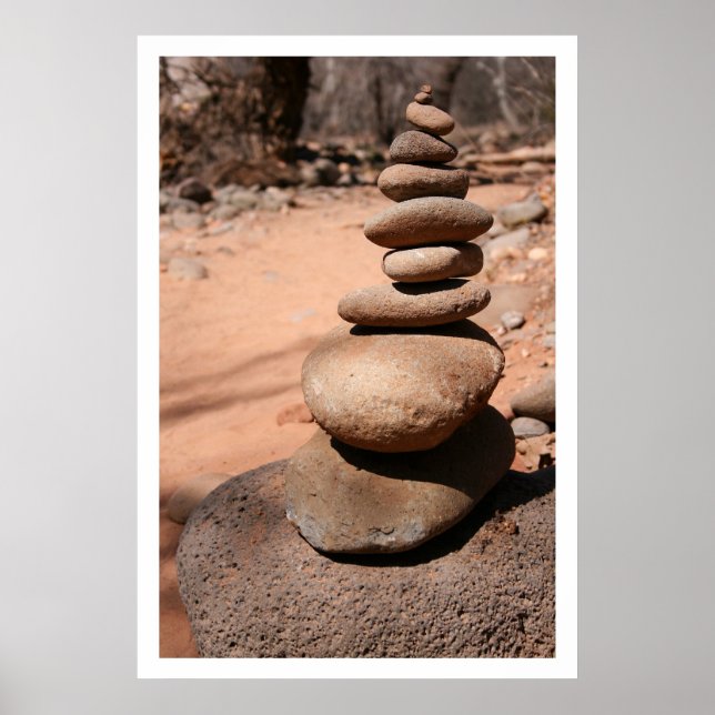 Affiches Sedona Cairn (Devant)