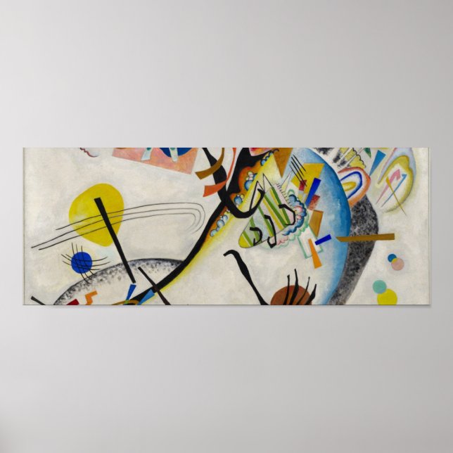 Affiches Segment bleu (Devant)