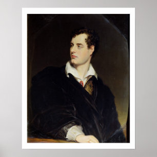 Affiches Seigneur Byron après un portrait peint par Thomas