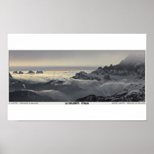 Affiches Sella Ronda - Monte Civetta Panorama