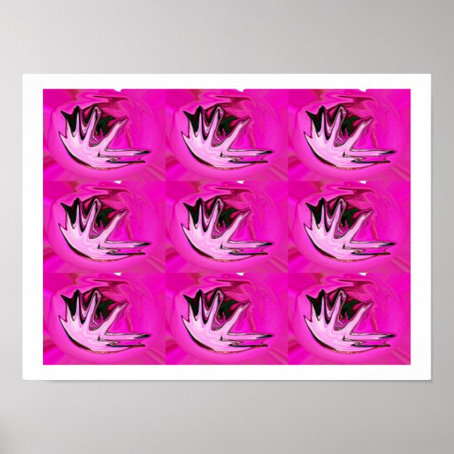 Affiches Sensations roses (Devant)