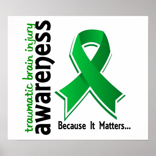 Affiches Sensibilisation 5 Blessures cérébrales traumatique (Devant)