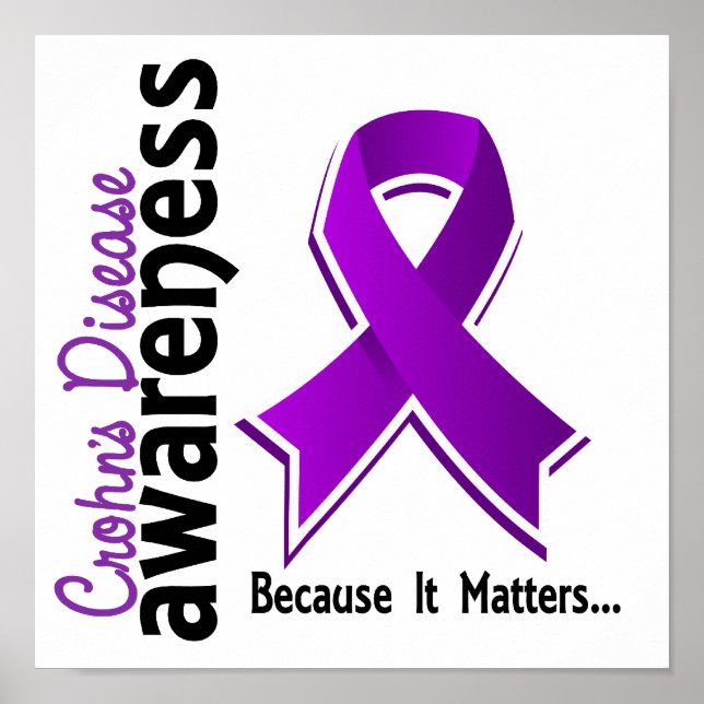 Affiches Sensibilisation à la maladie de Crohn 5 (Devant)