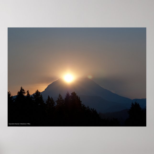Affiches Septembre Sunrise (Devant)