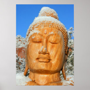 Affiches Serene Buddha face