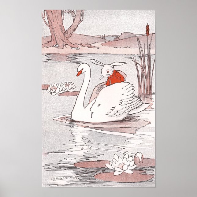 Affiches Serene Swan donne à Rabbit un ascenseur (Devant)