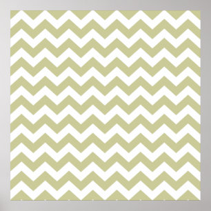 Affiches Serengeti Safari Chevron