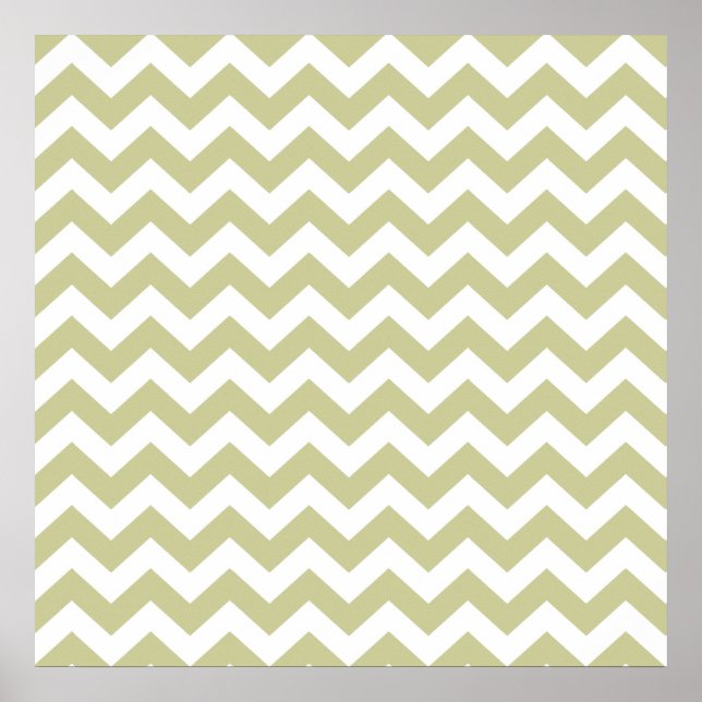 Affiches Serengeti Safari Chevron (Devant)