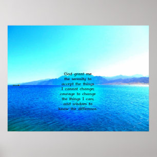 Affiches Serenity Prayer