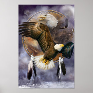 Affiches Série rêveuse de receveur - affiche/copie d'Eagle