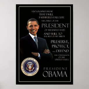 Affiches Serment d'Obama à la fonction