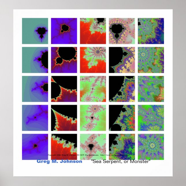 Affiches Serpent de mer ou Monstre (Devant)