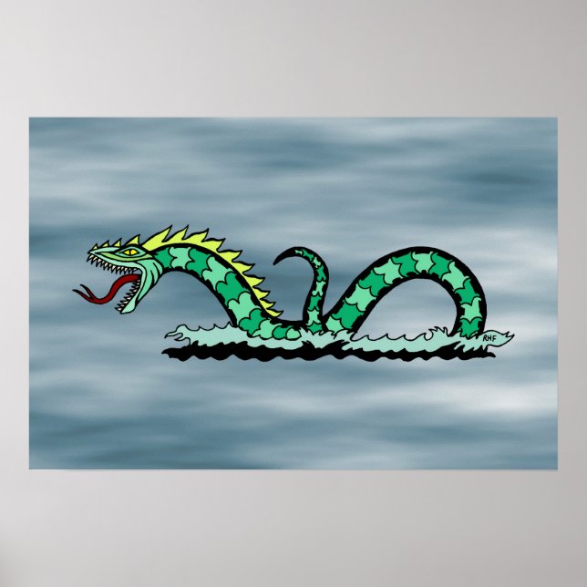 Affiches Serpent marin (Devant)