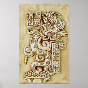 AFFICHES SERPENT MAYAN VISION