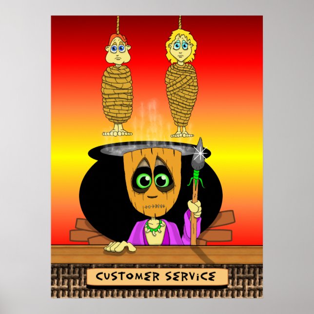 Affiches Service à la clientèle Hanni Ba Loo (Devant)