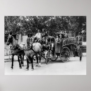 Affiches Service d'incendie de Wenatchee, 1911