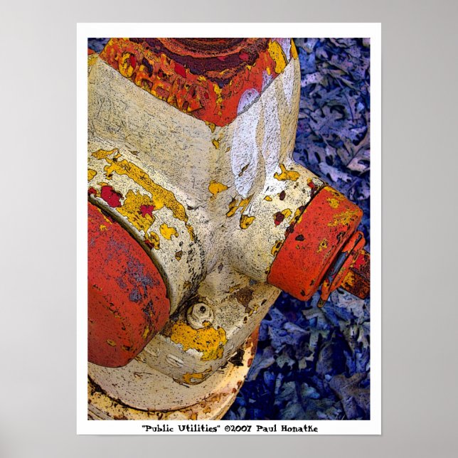 Affiches "Services publics" (Devant)