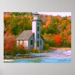 Affiches Servir le Seigneur avec joie