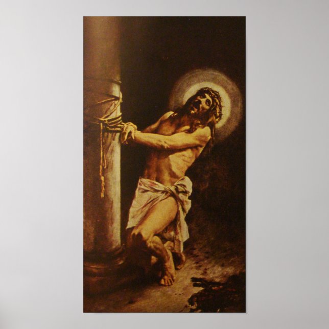 Affiches Serviteur en souffrance Jésus Christ Fléonné (Devant)