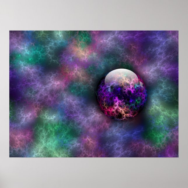 Affiches Ses matériaux brillants (Devant)