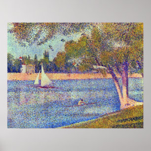 Affiches Seurat - La Seine au Grand Jatte, Printemps