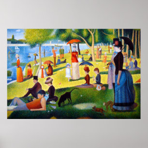 Affiches Seurat : Un dimanche à La Grande Jatte
