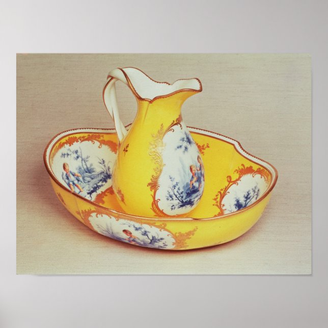 Affiches Sevres  Broc Roussel ewer and basin (Devant)